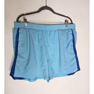 Blue Under Armour Fitted Running Shorts Womens XXL